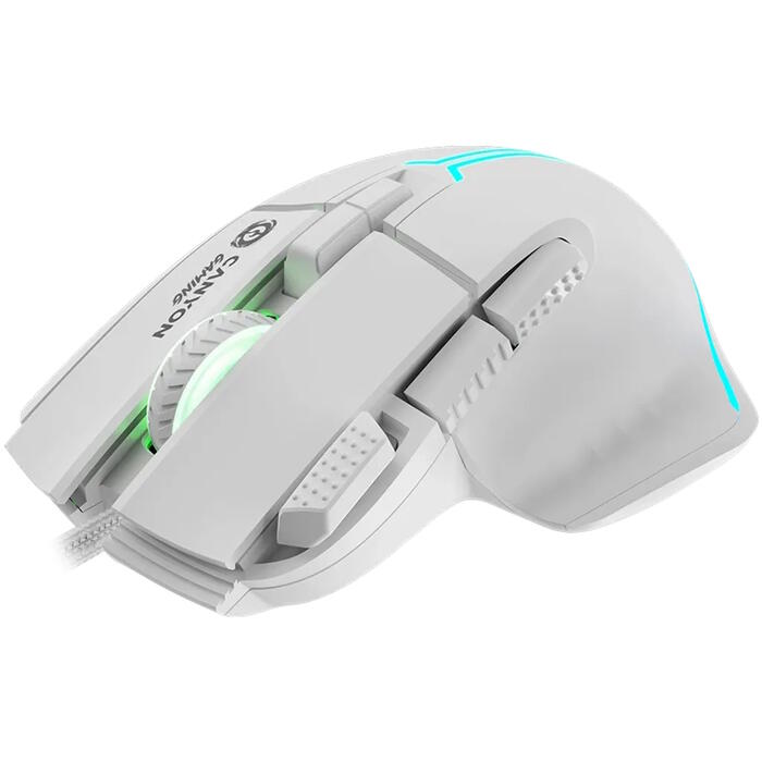 Vadu spēļu pele ar RGB apgaismojumu
