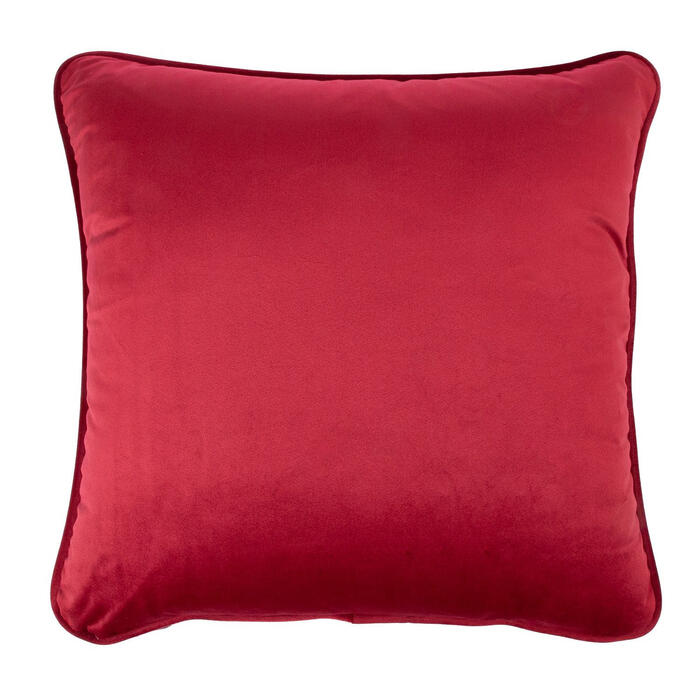 HOME4YOU Spilvens VELVET 45x45cm, bordo P0067318