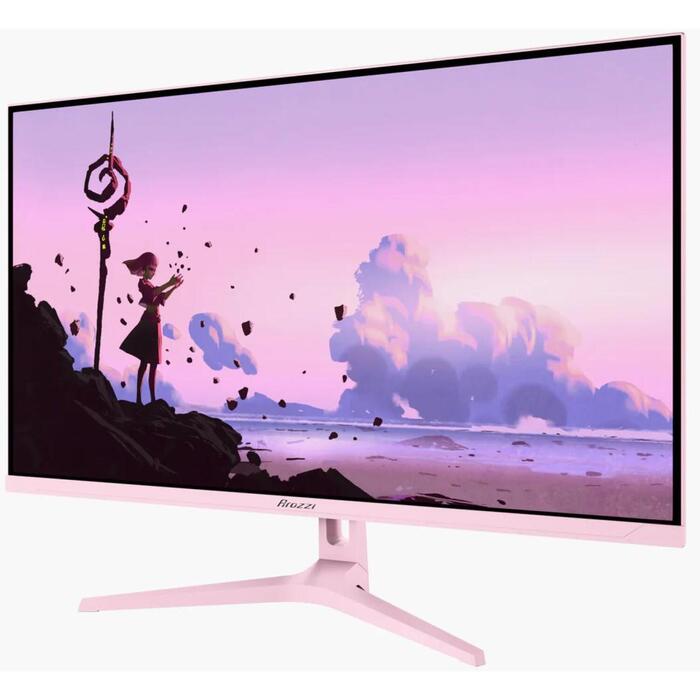 Arozzi Nova монитор AZ-NO-32T2K180-PNK, 32", IPS, QHD, 16:9, 180 Гц, 1 мс, 2560 x 1440, 300 кд/м², 2x HDMI, розовый (AZ-NO-32T2K180-PNK)