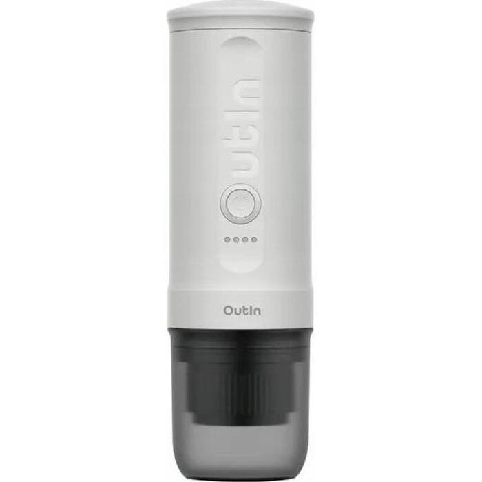 Outin Nano A000005, портативная кофемашина, 7500mAh, 20 бар, 92°C, 0.08л, белый (A000005)