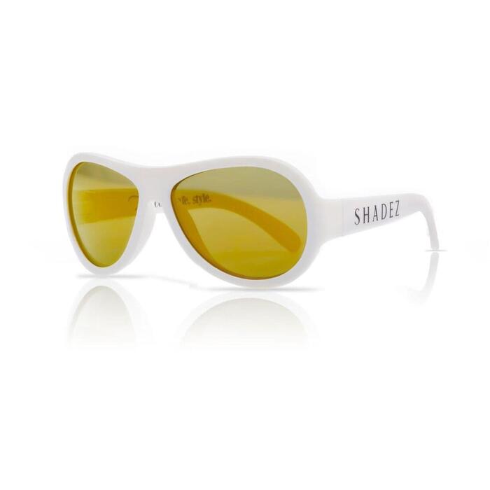 SHADEZ Classic White Teeny bērnu saulesbrilles