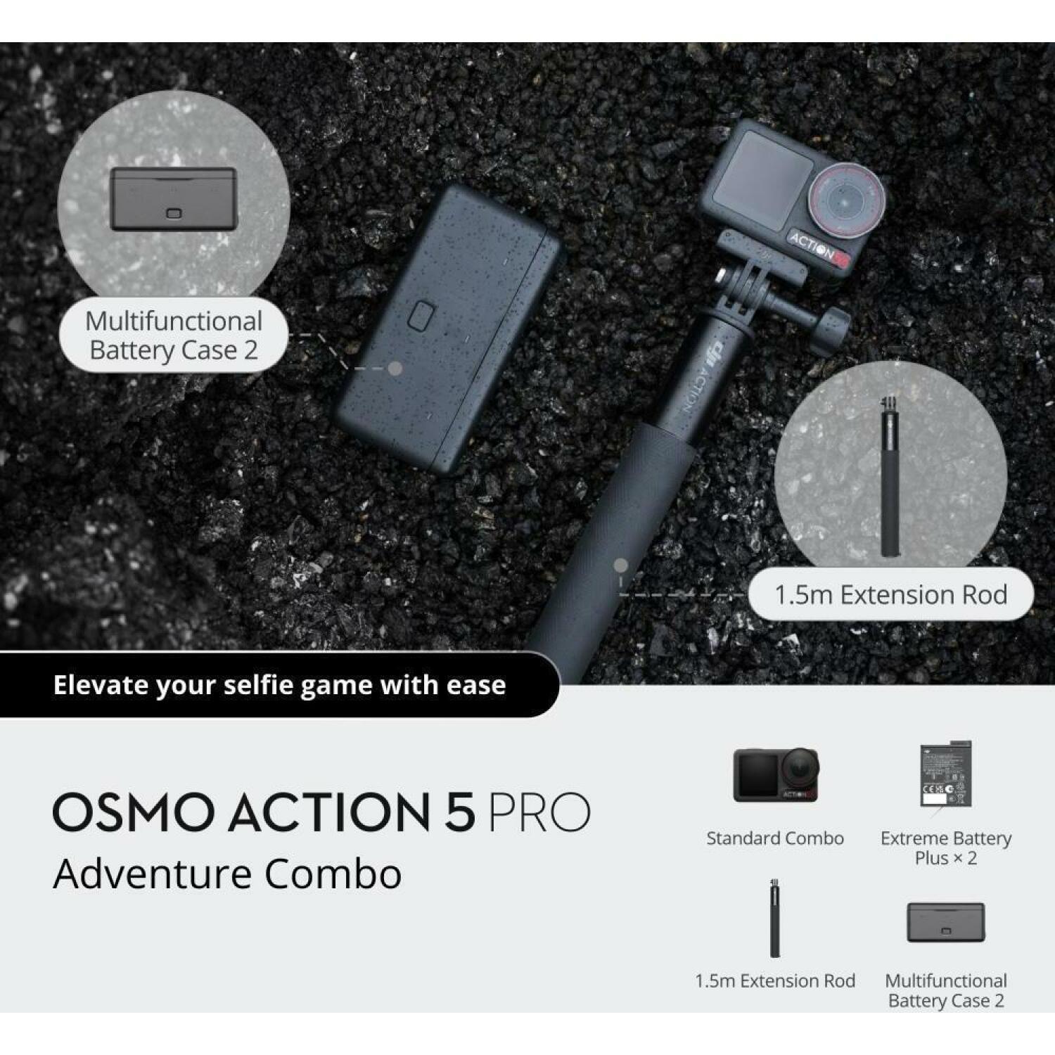 Dji камера CP.OS.00000350 1/1.3 дюйма CMOS, 1950 мАч аккумулятор, 100 Мбит/с видео, Bluetooth/WLAN (CP.OS.00000350)