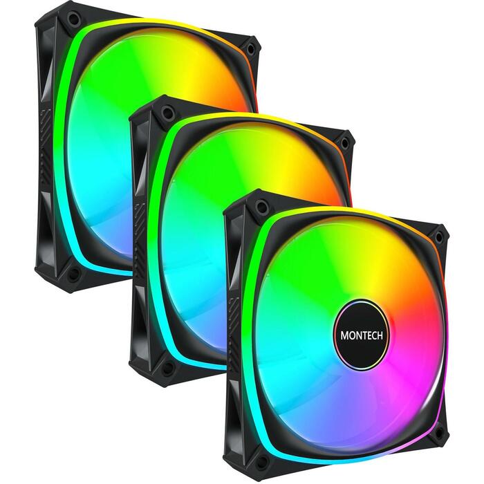 Montech Datora ventilators RX120 PRO BLACK
