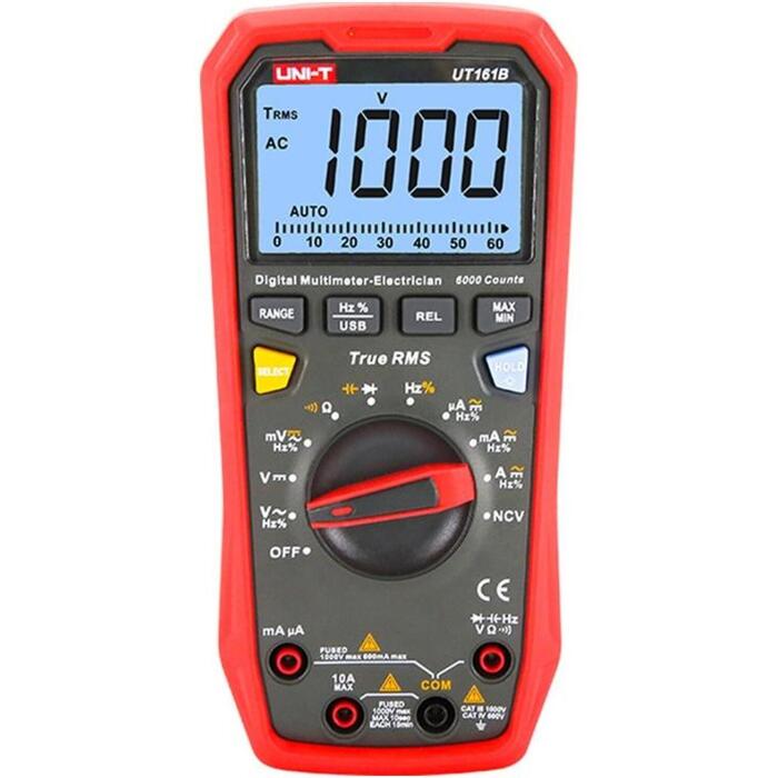 Uni-T UT161B Digitālais multimetrs, 1000V AC/DC