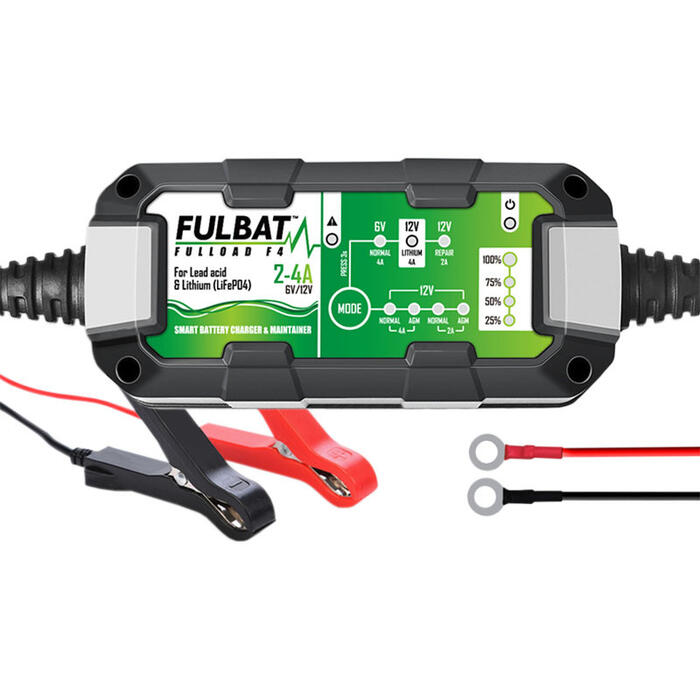 Lādētājs FULLOAD F4, 6/12V 2-4A, 4-80Ah