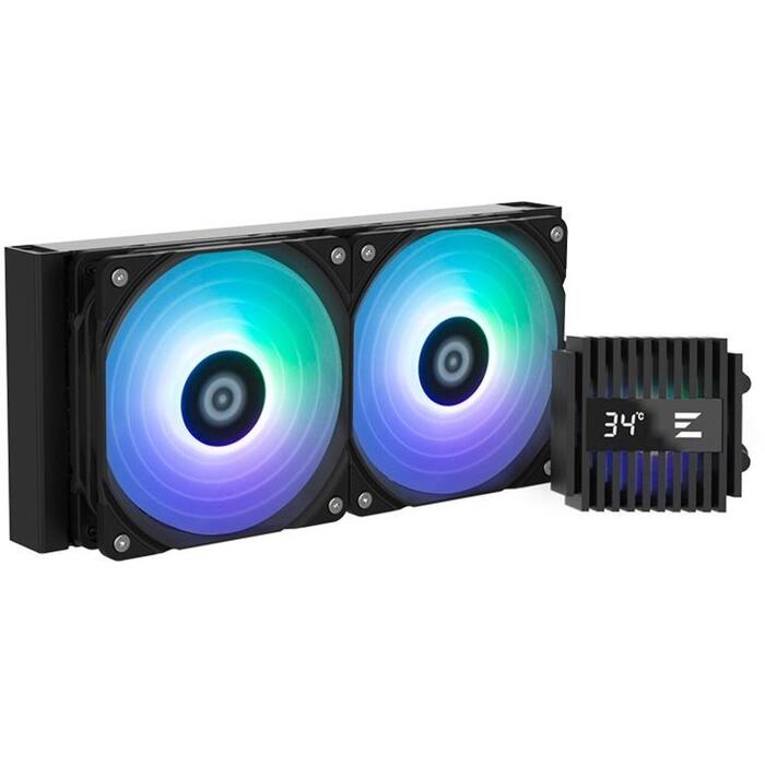 Zalman ALPHA2 A24 Black, 240mm, 2