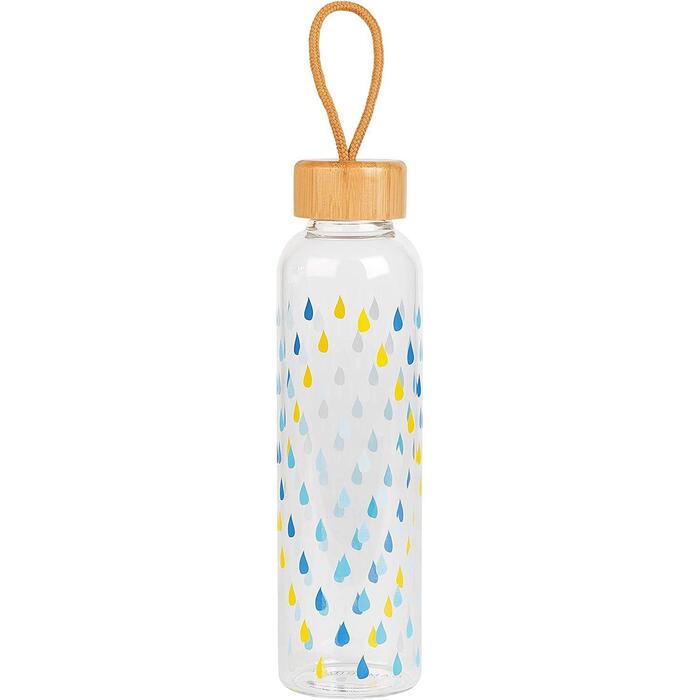 Cambridge CM06991 Raindrops Glass Bottle 550ml