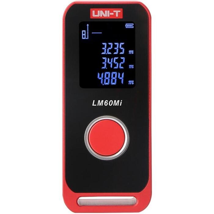 Uni-T lāzera attāluma mērītājs LM60Mi, 60m