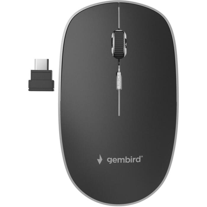 Gembird USB-C optiskā pele MUSW-4BSC-01, 4