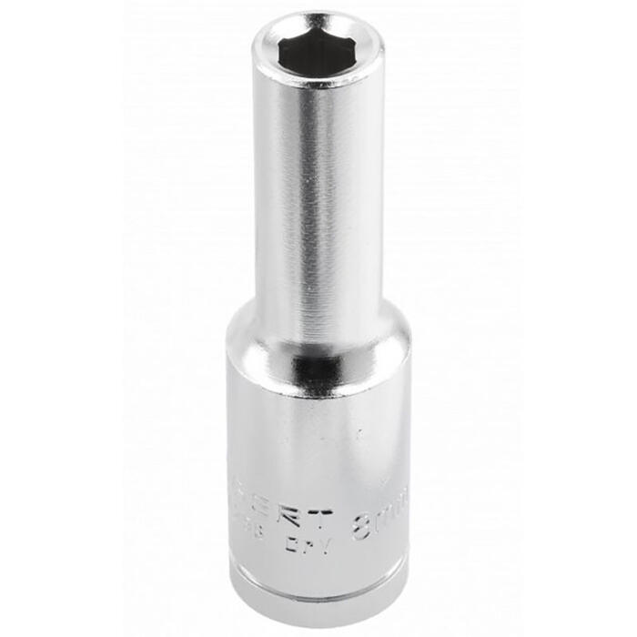 Hogert HT1A277 шестигранная головка, 1/2", 27мм, длинная, CrV (HT1A277)