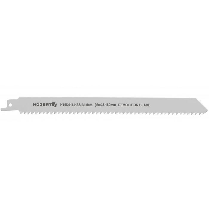Zobenzāģa asmenis kokam 230mm 6TPI, HT6D916