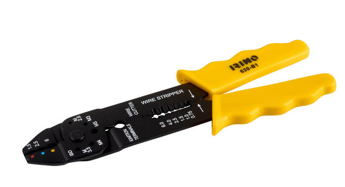 Universālas elektriķu knaibles 0.75 - 6mm² 630-B1-1 IRIMO (630-B1-1)