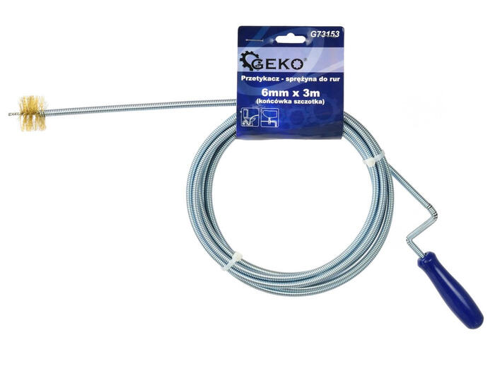 Geko G73153 kanalizācijas urbis, 6mm, 3m