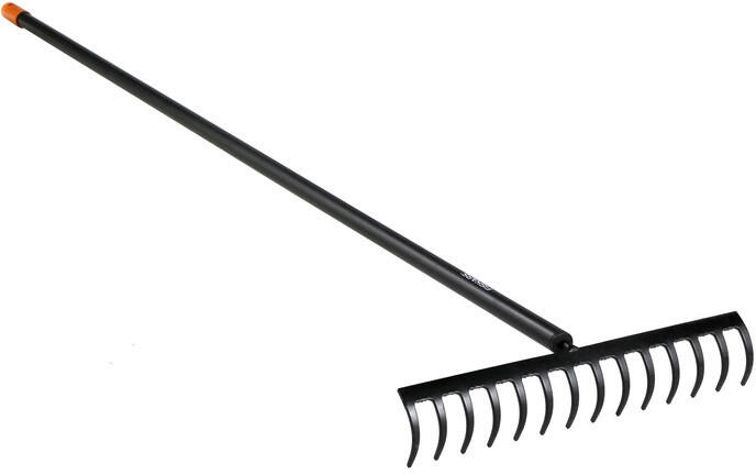 Dārza grābeklis ar kātu Solid 358x1540mm (14 zari) 1016036 FISKARS (1016036)