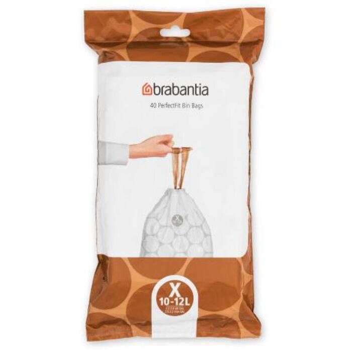 BRABANTIA atkritumu tvertņu maisiņi, 10-12 l