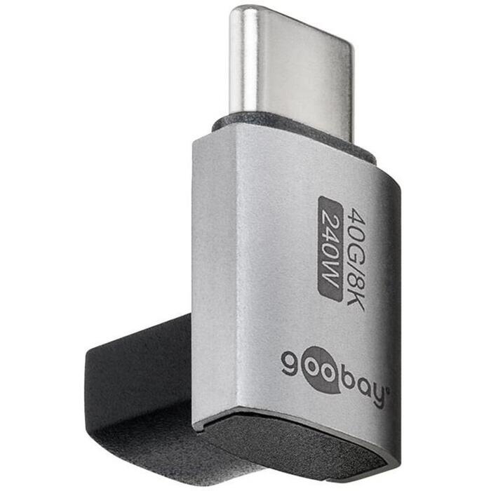 Goobay USB-C adapteris vertikāls 90° īss