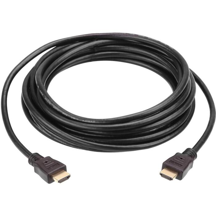 Aten HDMI кабель с Ethernet 2L-7D15H, 15 м, HDMI Мужской (тип A), HDMI Мужской (тип A), 4K, 3D, черный (2L-7D15H)