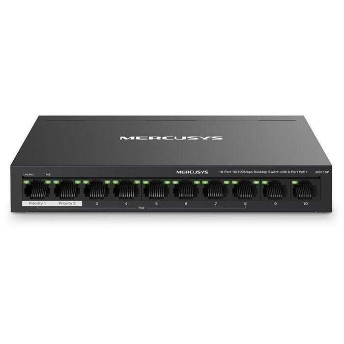 Mercusys galda komutators MS110P, 10 porti