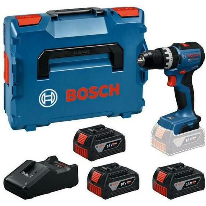BOSCH GSB18V-52 triecienurbjmašīna 06019S0128, 18V, 3x5