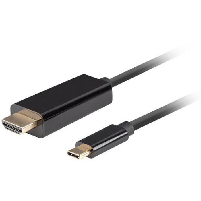 Lanberg USB-C uz HDMI kabelis CA-CMHD-10CU-0010-BK