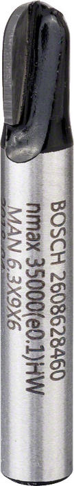 Padziļinājumu frēze 6 mm R1 3