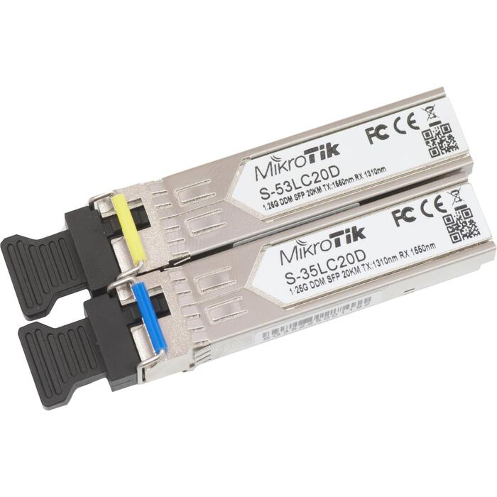 MikroTik SFP modulis S-3553LC20D, 1.25