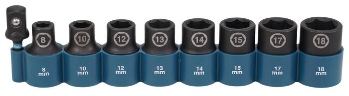 Spēka patrona komplekts 9 izmēru 1/2&quot