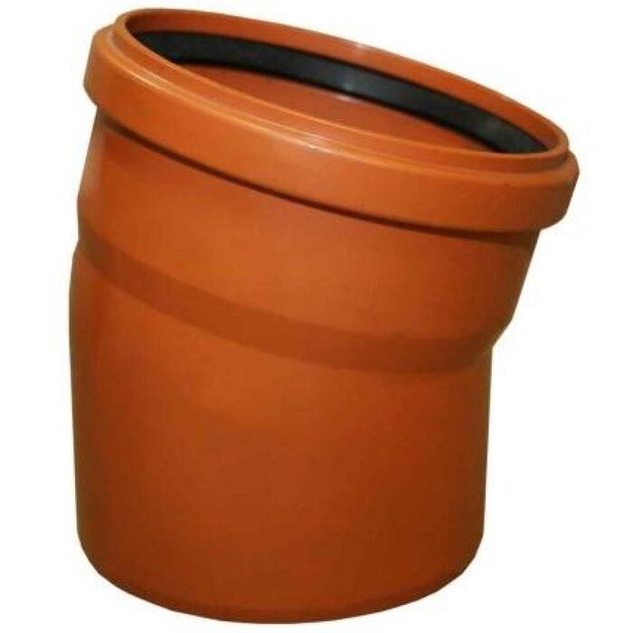 Instalplast PVC ārdarbu kanalizācijas līkums 8027340
