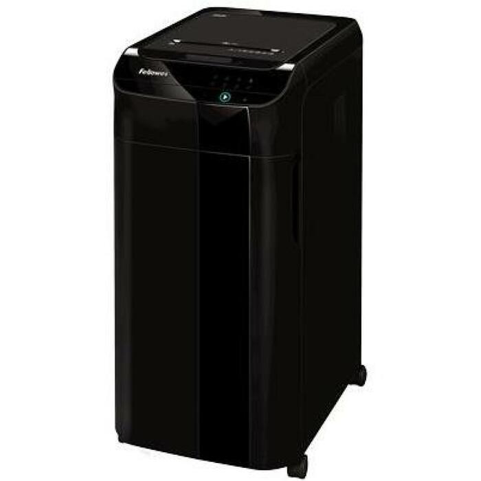 Fellowes Шредер AutoMax 350C 4964101 350 листов, 4 x 38 мм, 68 Л, P-4, Тихий, SmartLock, Автообрат, 4 колеса (4964101)