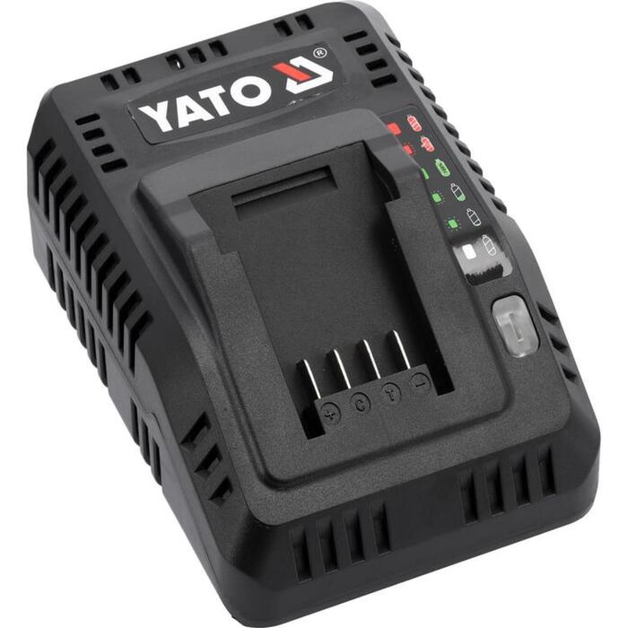 Yato Lādētājs YT-828500, 18V, 4.5A, Li-Ion, 200-240V, 50/60Hz, IPX0, II klase, Uzlādes indikators (YT-828500)