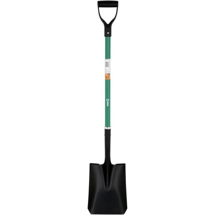 Flo smilšu lāpsta 35835, 120 cm, 22.5 cm, stikla šķiedras kāts, rūdīta tērauda asmens, Y rokturis (35835)
