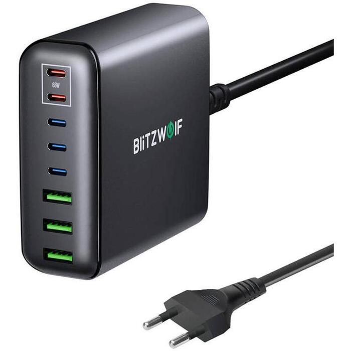 Blitzwolf BW-S26 sienas lādētājs, 250W, 8