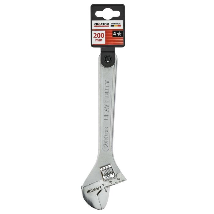 Regulējama atslēga KREATOR KRTH31202 202mm, 24