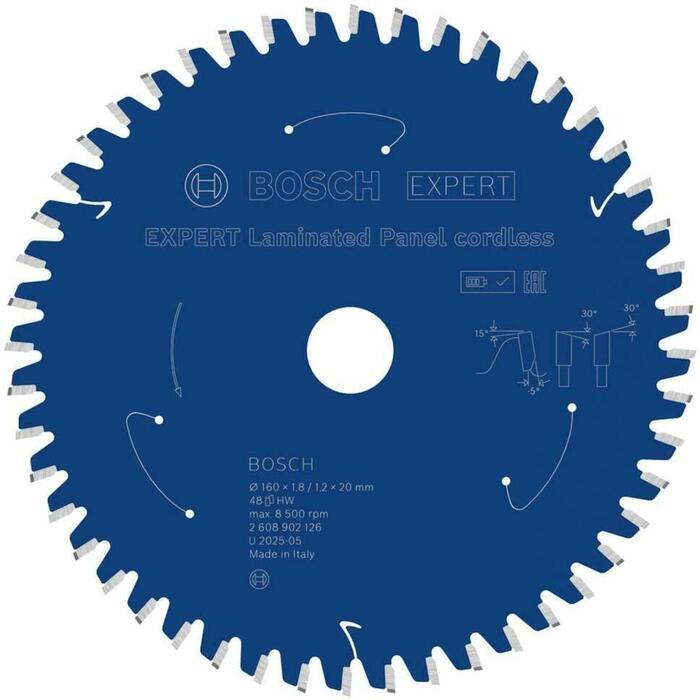BOSCH 2608902126 ripzāģa asmens EXPERT Laminated