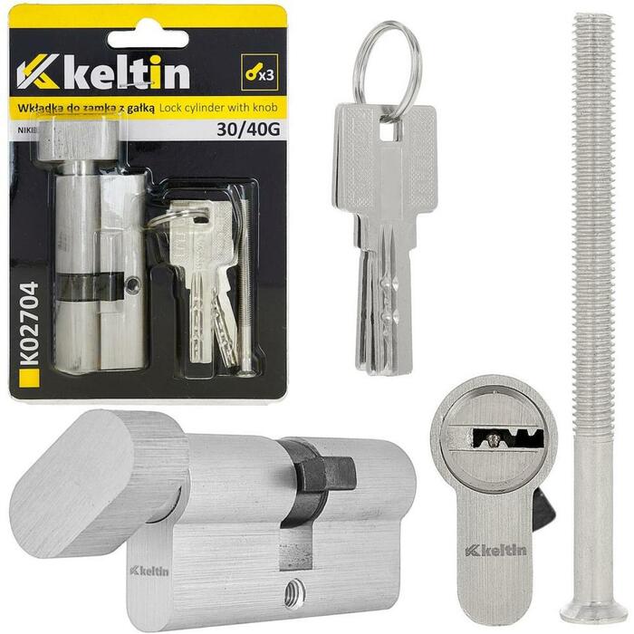 Keltin Slēdzenes cilindrs ar slēdzi K02704