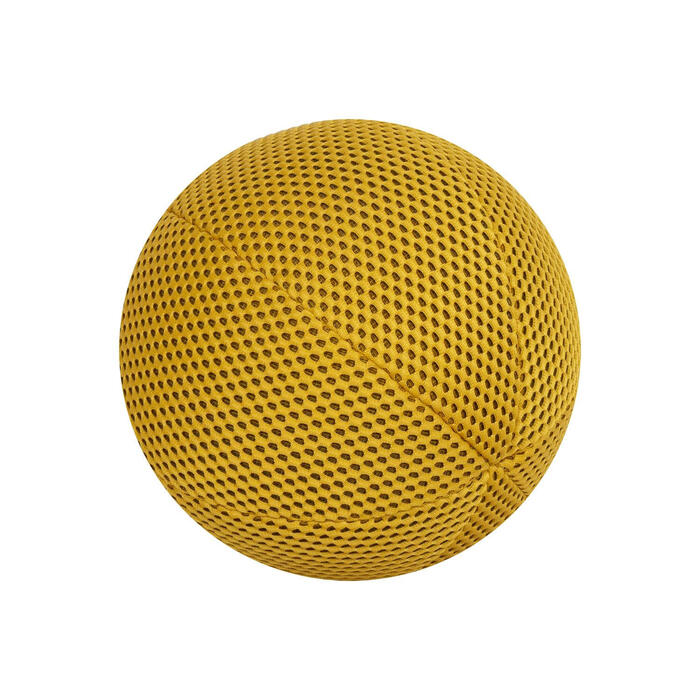 HOME4YOU Spilvens BUMBA D25cm, zeltaini P0061446