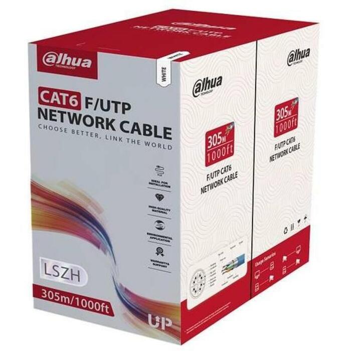 Dahua PFM923I-6FN-CD-WHITE kabelis CAT6 F-UTP 305m