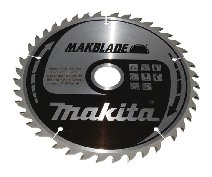 Zāģripa T.C.T. MAKBLADE 216x2
