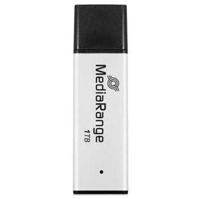Mediarange USB флеш-накопитель MR1905-1, 1 ТБ, USB 3.2 Gen 1, скорость чтения 400 МБ/с, скорость записи 300 МБ/с (MR1905-1)