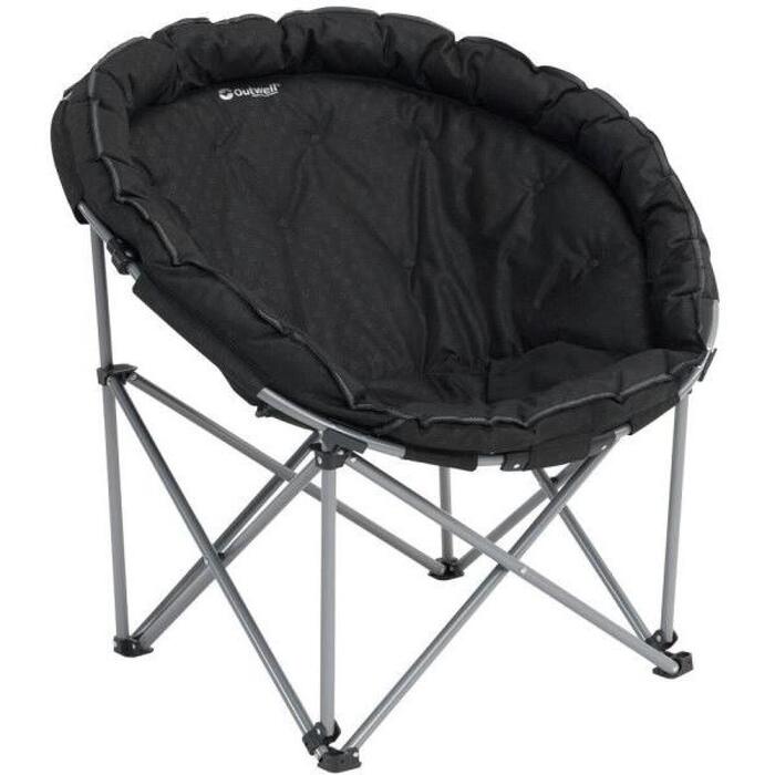 Outwell Кресло Casilda XL 470465, 150 кг, 97 x 61 x 90 см, 40 см, 6.2 кг, черный, 600D x 300D полиэстер (470465)