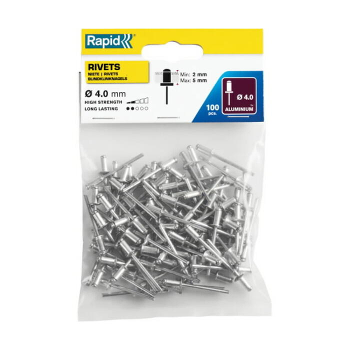 Rapid Standarta kniedes Al 4,0x8mm