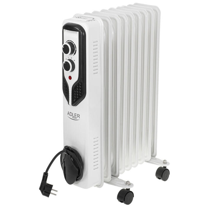 Eļļas radiators AD 7816, 2000W, balts