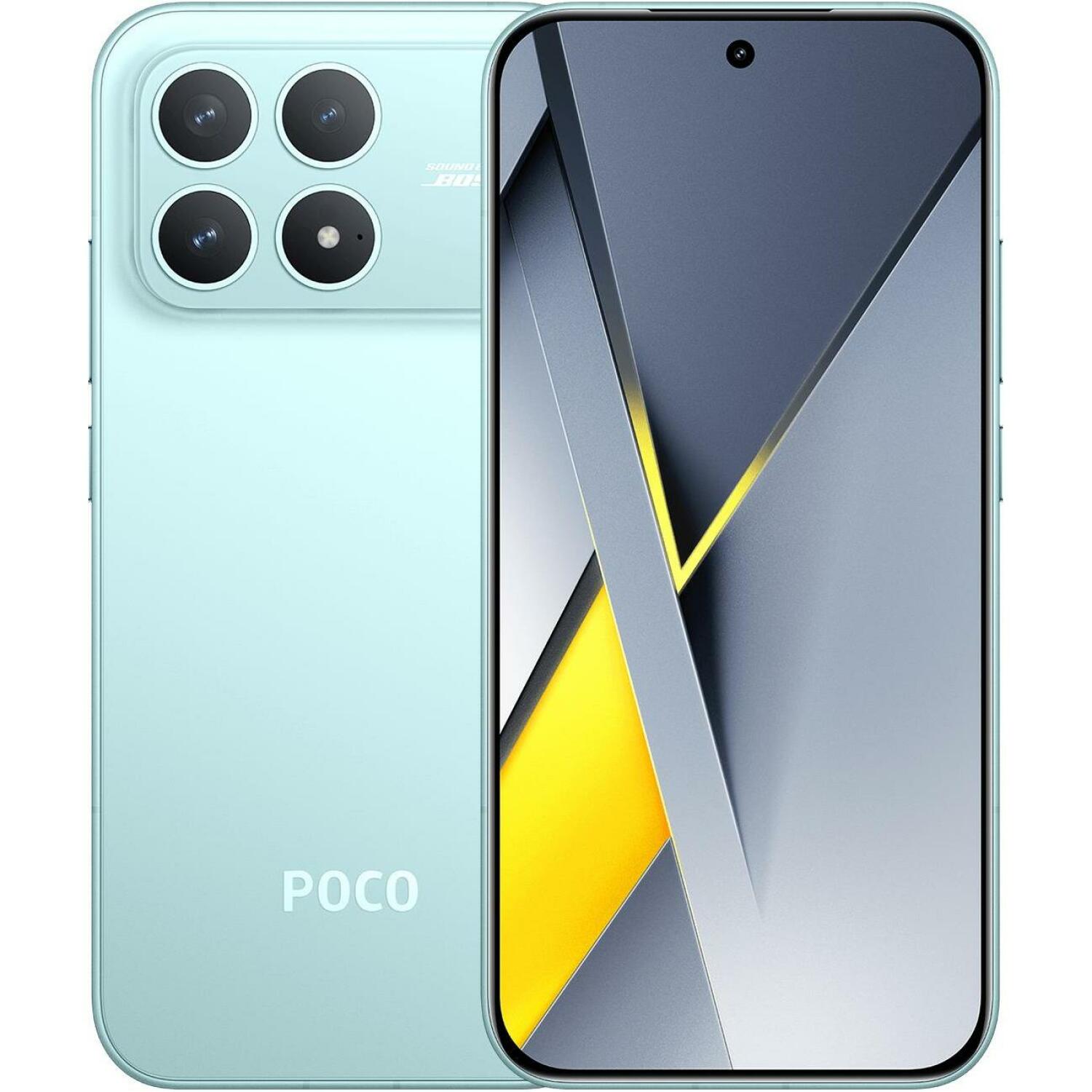 Poco Мобильный телефон F8 Pro MZB0M4XEU, 12ГБ, 512ГБ, 6210мАч, 50МП, IP68, 6.59" AMOLED, 100Вт быстрая зарядка (MZB0M4XEU)