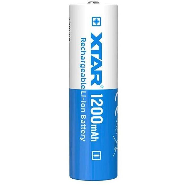 Xtar Akumulators 14500-1200, 3.6V, 1200mAh