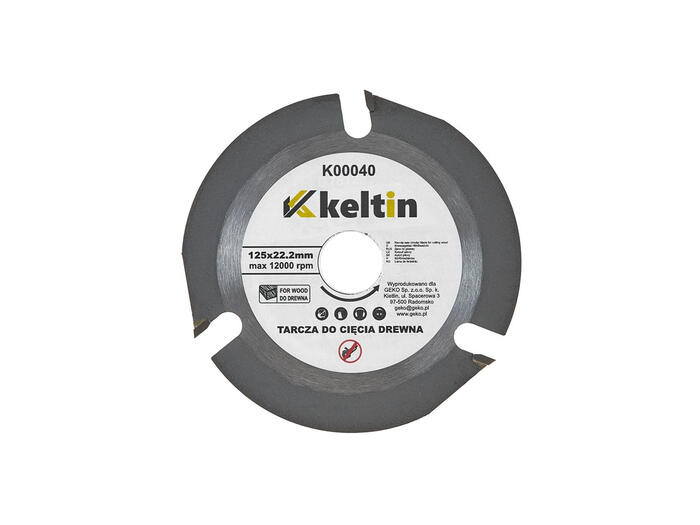 Keltin K00040 koka griešanas disks, 125mm