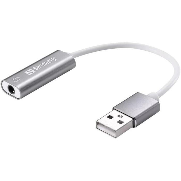 Sandberg Переходник 134-13, 3.5mm, USB, легкий в использовании (134-13)