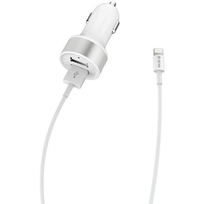 Devia Auto telefona lādētājs 102010344041, 2xUSB