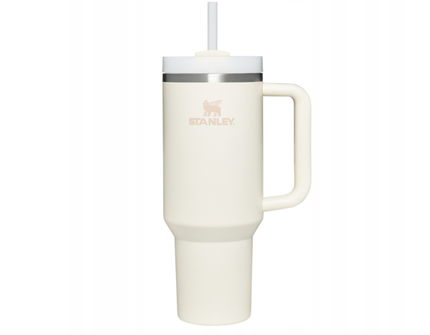 Термокружка с трубочкой Stanley The Quencher H2.0 FlowState Tumbler 1,18 л – кремовая (2.0) (2812574014)