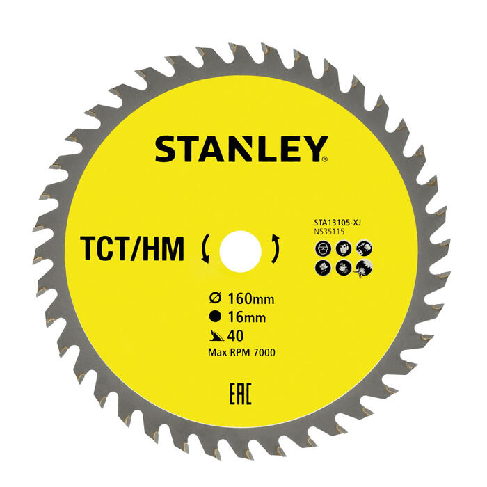 Ø160x16mm 40 zobi.1.gb STA13105-XJ