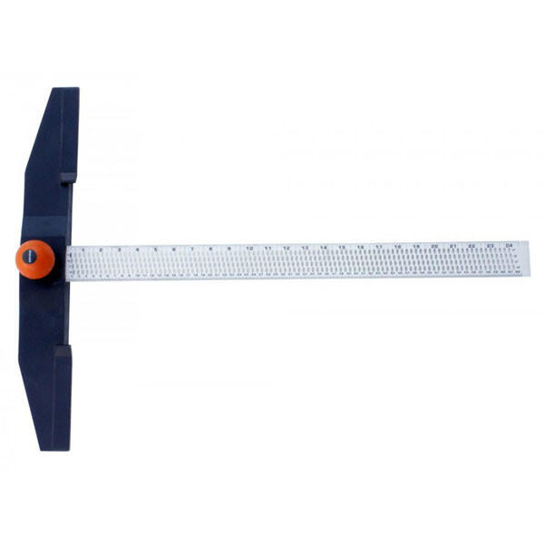 T-veida reģipša griešanas sliede 62cm 163155